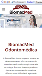 Mobile Screenshot of biomacmed.com.br